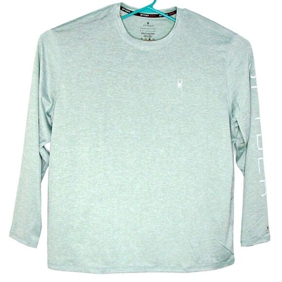 Spyder Other - Spyder Swim Rash Guard T-shirt Mens XXL Quick Dry UPF Green Athletic Gym Workout